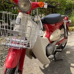 ホンダ　リトルカブ　ちびカブ　赤カブ（キャブ　3速）の画像