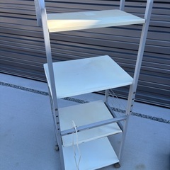 ニトリ レンジ台 ラック 炊飯器台 キッチン台 家具の画像