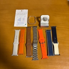 再値下げ美品Apple Watch ultra第一世代チタニウムケース の画像