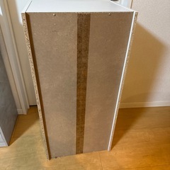 ニトリ　カラーボックス　白の画像