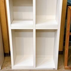 ハイシェルフ 無駄を省いたシンプルなデザインのシェルフ 収納棚 本棚の画像