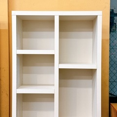ハイシェルフ 無駄を省いたシンプルなデザインのシェルフ 収納棚 本棚の画像