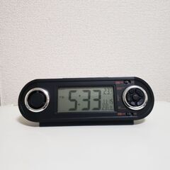 先着優先❗値下げ半額にしました‼️1600～800円セイコーRAlDEN❗NR537K大音量アラーム電波クロック❗の画像
