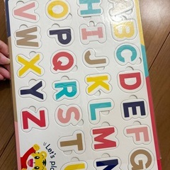 パズル2点セット　しまじろう　アルファベット　動物　ベネッセの画像