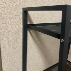 IKEA LERBERG シェルフ　イケア　アイアンの画像