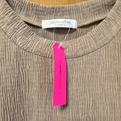 新品タグ付き　フリーサイズ　トップスの画像