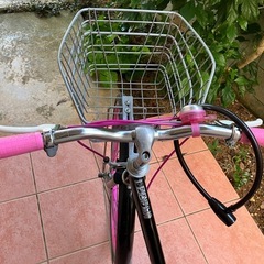 自転車24型　小学校中学年以上女児用の画像