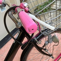 自転車24型　小学校中学年以上女児用の画像