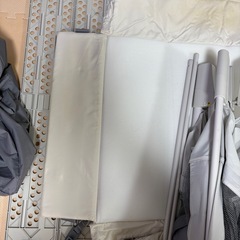 ココネルエアーAB グレーベアー　ベビーベッドの画像