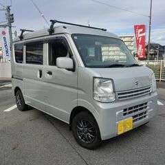 エブリィバン　4WDターボ DA17V AT PW PS 検R9年6月 滋賀発　101543km　ハイルーフ　アルミホイール　HID　ナビ　ドラレコ　ETCの画像
