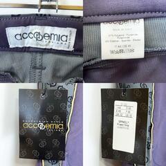 【未使用】Accademia Italiana アカデミアイタリアーナ キュロット パンツ パワーグリップ 44 パープル レディース 乗馬ズボン 馬術の画像