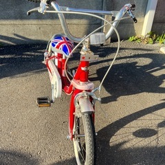 No.14 子供自転車　赤　MINI 14インチの画像