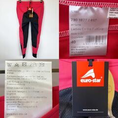 【未使用】Euro Star  ユーロスター キュロット パンツ フルグリップ 40 ライチ 12861 レディース 乗馬ズボン 馬術の画像