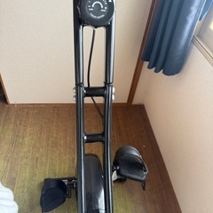 リオレス フィットネスバイクX2 静音 小型サイズ ブラックの画像