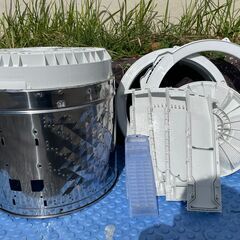 洗濯機の分解クリーニング行っています！配送設置込み　2021年製Panasonic8.0K洗濯機　DDモーター　　分解クリーニング済み！！の画像