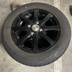 155/65/R14 アルミ　スタッドレスタイヤ　4本セットの画像