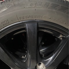 155/65/R14 アルミ　スタッドレスタイヤ　4本セットの画像