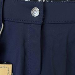 【未使用】HV POLO キュロット パンツ LUCILLA FG フルグリップ 38 ネイビー 115897 レディース 乗馬ズボン 馬術の画像