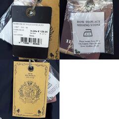 【未使用】HV POLO キュロット パンツ LUCILLA FG フルグリップ 38 ネイビー 115897 レディース 乗馬ズボン 馬術の画像