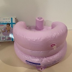 2.3回使用★リッチェル　ふかふかベビーチェアの画像