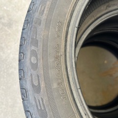 165/60-15 ブリヂストン4本　6000円の画像