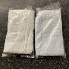 K2511-255粗品 タオル 2枚セット 未使用品 保管汚れ有りの画像