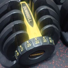 (中古)可変式ダンベル40kg×2個セット 取りに来てくれる方限定で格安で譲ります。の画像