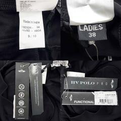 【未使用】HV POLO キュロット パンツ WARRANT フルグリップ 38 ブラック 114991 レディース 乗馬ズボン 馬術の画像