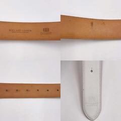 【未使用】HOLLAND COOPER HC クラシック ベルト L ホワイト ユニセックス 乗馬 馬術の画像