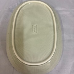 💖箱付き陶器　💖楕円　💖花柄　💖4枚セット未使用品の画像