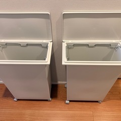 無印良品 ダストボックス 30L 2個の画像