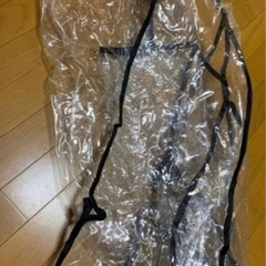 美品カトージ二人乗りベビーカー　専用レインカバー・リアシート付きの画像