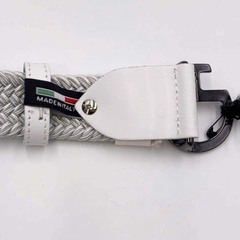 【未使用】CAVALLERIA TOSCANA カヴァレリア トスカーナ ベルト Elastic Belt CT Clasp L ホワイト レディース 乗馬 馬術の画像