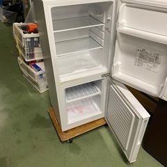 ○東136 2021年製 ニトリ 冷蔵庫 NTR-106WH 2ドア 一人暮らし用 掃除無し 現状品の画像