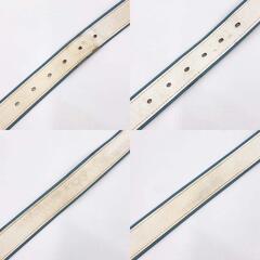 エルメス ベルト ホワイト レディース HERMES 乗馬 馬術の画像