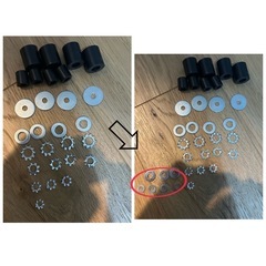 TVセッター壁美人 S　ホッチキスでテレビを壁掛けにする金具 定価16775円の画像