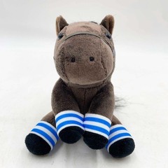 【未使用】【キングカメハメハ】 アイドルホース ぬいぐるみ  Sサイズ 第71回 日本ダービー 競馬の画像