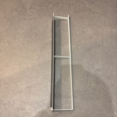 山崎実業　マグネット洗濯ハンガー収納ラック　ホワイトの画像