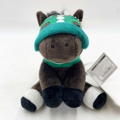 【未使用】【キングヘイロー】 アイドルホース ぬいぐるみ  Sサイズ 第30回 高松宮記念 競馬の画像