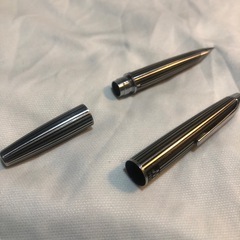 超希少 廃盤 パイロット ミュー μ ストライプ 万年筆の画像