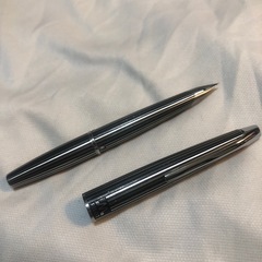 超希少 廃盤 パイロット ミュー μ ストライプ 万年筆の画像