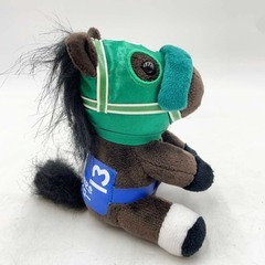 【未使用】【キングヘイロー】 アイドルホース ぬいぐるみ  Sサイズ 第30回 高松宮記念 競馬の画像