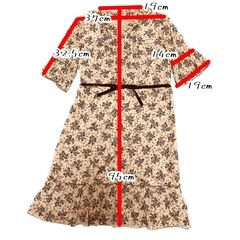 Aylesbury 花柄ワンピースの画像