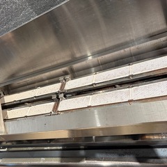 リンナイの下火式(都市ガス)ガス赤外線グリラー(串焼き)RGK-64・2024年製の画像