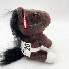 【未使用】【トウカイテイオー】 アイドルホース ぬいぐるみ  Sサイズ 第58回 日本ダービー 競馬の画像