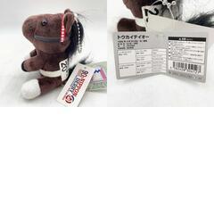 【未使用】【トウカイテイオー】 アイドルホース ぬいぐるみ  Sサイズ 第58回 日本ダービー 競馬の画像