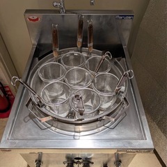マルゼンの(都市ガス)ガス式ゆで麺機(MRS-171C)2018年製の画像