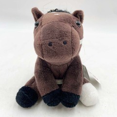 【未使用】【シンボリルドルフ】 アイドルホース ぬいぐるみ  Sサイズ 第51回 日本ダービー 競馬の画像