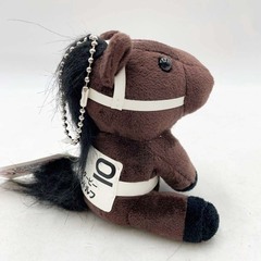 【未使用】【シンボリルドルフ】 アイドルホース ぬいぐるみ  Sサイズ 第51回 日本ダービー 競馬の画像