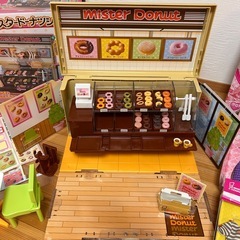 リカちゃん　ミスタードーナツショップ　ドレスつき付きの画像